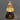 Glass finial tabletop decor