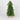 Green tabletop pine tree