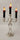 Lighted Halloween Skeleton Candleholder