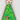 Green Christmas tree claydough ornament