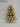 Shatterproof Boxed Golden Yellow Ornament