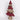 Fabric and wood textured
tabletop tree with glittered
surface