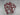 Red/Clear Glass Knot