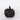 HALLOWEEN 5.25"H PUMPKIN DECOR - BLACK