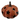 Halloween 9"H Resin Pumpkin with Stars