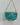 Blue Glass/ Rope Lantern
