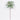 Sage green peppermint poinsettia pick