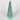 Turquoise green glass Christmas tree