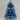Shatterproof Boxed Blue/Green Ornament