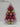 Shatterproof Boxed Red/Gold Ornament