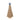 Wood jute string tree