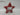 Red Wooden Christmas Star Advent Calendar