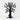16" WOOD TREE D?COR