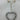 Metal Tiny Silver Bells Heart Shape Orn