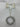 Metal Tiny Silver Bells Round Shape Orn
