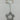 Metal Tiny Silver Bells Star Shape Orn