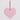 Valentines Hanging Pink Heart Decor
