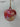 Ceramic Hanging Red Apple decor