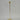 12.75" Gold Candle Holder