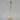 10.75" Gold Candle Holder