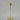 9.75" Gold Candle Holder