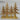 Gold Metal Table Top Multiple Trees