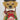 Polyresin dog with 
reindeer hat with joy sign