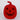 Lighted Red halloween pumpkin