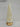 Ivory/Gold Ceramic Lighted Tree