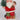 3.75 X 3 X 6"H SANTA HOLDING TREE DECOR