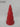 Ceramic Red Cone Tree