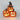 HALLOWEEN LIGHT UP CERAMIC STACKED PUMPINS