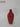 Red Ceramic Vase