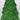 Ceramic green Christmas tree