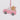 Polyresin pink truck 
ornament