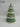 Ceramic Green  Cone Tree