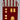 6.25" Red/ White Ceramic Table Top Lighted Hoiuse