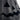 CERAMIC BLACK TALL LANTERN