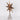 Bronze metal star tree topper