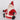 6 X 3.5 X 6.75"H CERAMIC SANTA DECOR