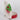 4 X 2.75 X 3.5"H CERAMIC LAMA W/ TREE TEA LIGHT HOLDER OR DECOR