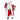 19 X 16 X 35"H SANTA IN RED SANTA SUITS HOLDING BEAR AND GIFTS