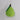 Polyester pear ornament