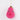 Pink pear ornament