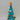 Fabric Multicolor Cone Tree with Pompoms