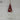 Fabric Gnome Head with Burgundy Hat Orn