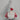 13" Sitting Red/White Gnome