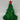 Tinsel Green Christmas Hat