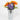 Spring Multicolor Florals on Tin pot