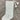 20" White/Silver Stocking